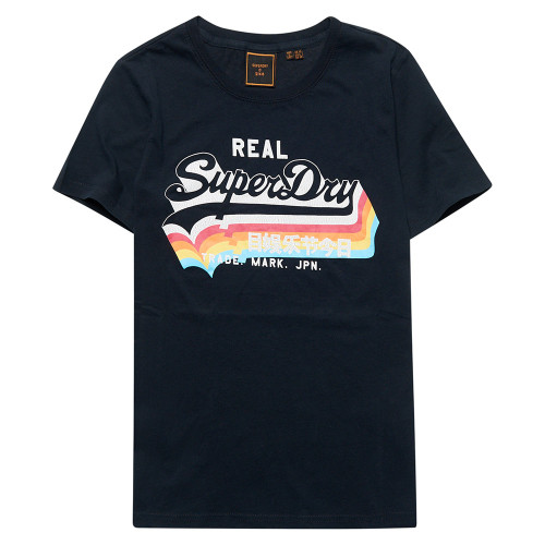Superdry Γυναικεία κοντομάνικη μπλούζα Vintage Logo T-Shirt